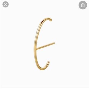 Jenna ear cuff by leia, 14k yellow gold